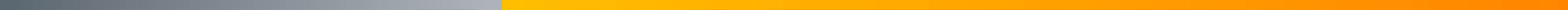 Horizontal gradient progress bar transitioning from grey on the left to orange on the right, with no background or text.